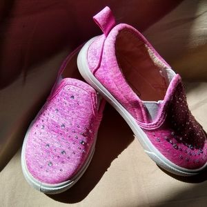 Sequined Tennis Shoes